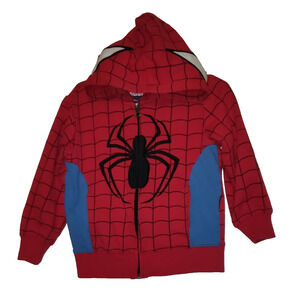 Marvel MAD ENGINE Spiderman Jacket Coat CHILD Size 3Y SUPERHEROES Rare Unisex